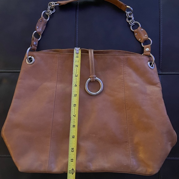 Franco Sarto Shoulder Handbag Purse Magnetic Closure Canadian Copper - Picture 2 of 9